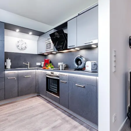 בית נופש Kapitaen Cook By Seeblick Ferien Oro, Wasserbett, E-ladesaeule,