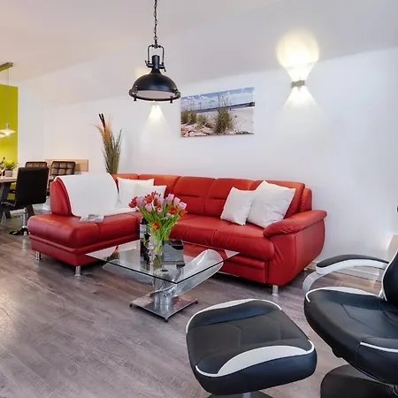 בית נופש Kapitaen Cook By Seeblick Ferien Oro, Wasserbett, E-ladesaeule,